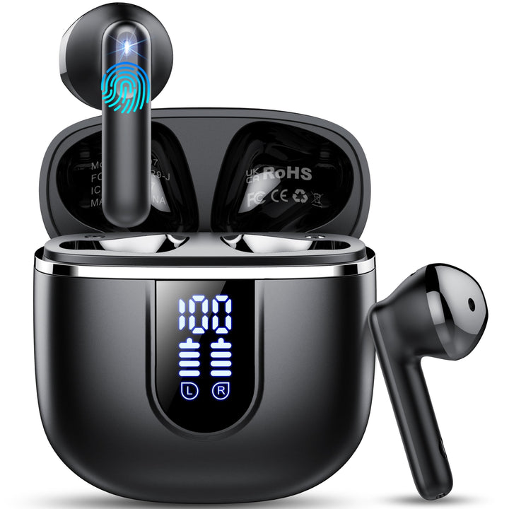 Bluetooth Kopfhörer, 2026 Kopfhörer Kabellos Bluetooth 5.4, 40 Std HIFI Stereo In Ear Kopfhörer mit
