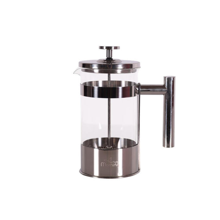 Any Morning French Press Kaffeebereiter | Kaffeekanne aus Edelstahl | Pressstempelkanne für frischen