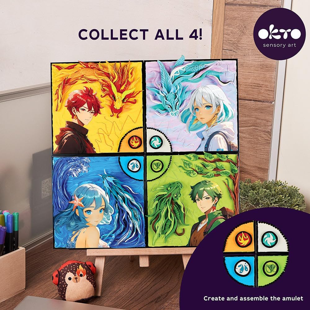 OKTO Manga Air / 3D Malerei mit Air Clay