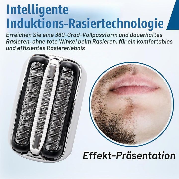 2 Stück Series 3 Scherkopf 32S Ersatzrasierkopf Kompatibel mit Series 3 Männer Rasierer Scherkopf Ra
