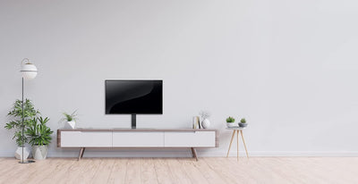 SCHWAIGER TVS7040 511 TV Standfuss TV-Ständer Fernseher-Fuss Fernseher-Halterung 37-70 Zoll max. 40k