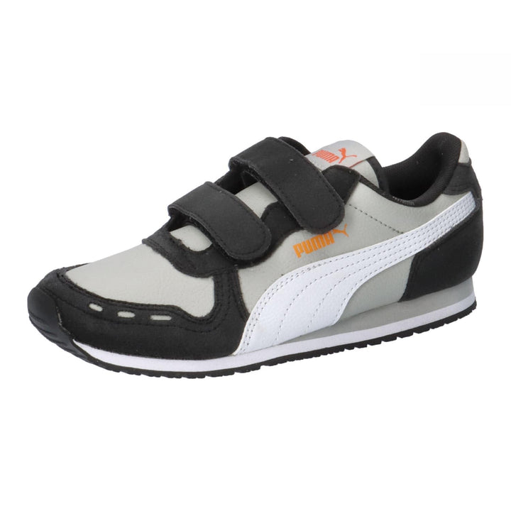 PUMA Unisex Kinder Cabana Racer Sl 20 V Ps Sneaker 32 EU Ash Gray Puma White Puma Black, 32 EU Ash G