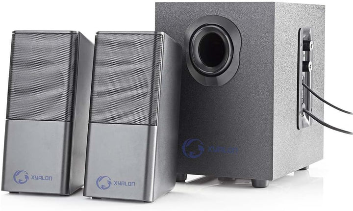 NEDIS - Gaming-Lautsprecher - Satellitenlautsprecher - Lautstärke-Regler - 15-W-Subwoofer - Stromver