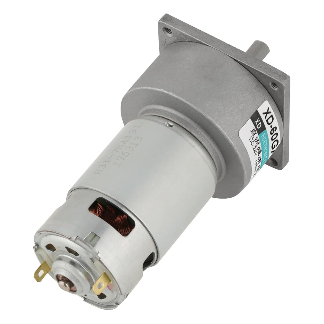 DC12V / 24V 35W Mini-DC-Getriebemotor Metall Geschwindigkeit einstellbar grossen Drehmoment Motor CW