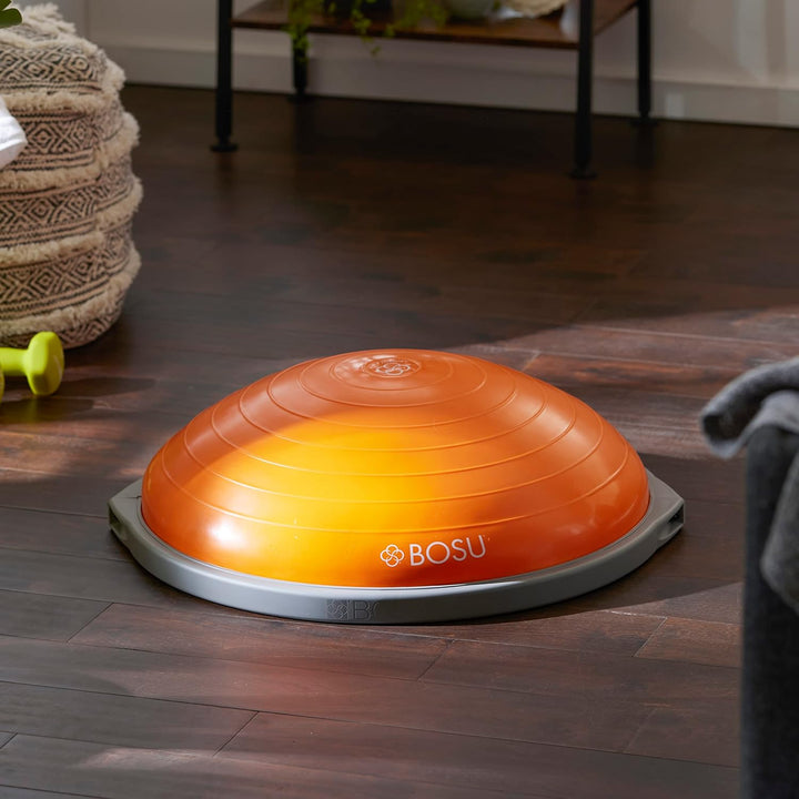 Bosu, Home Gym Equipment, The Original Balance Trainer, 66 cm Durchmesser Orange/Grau, Orange/Grau