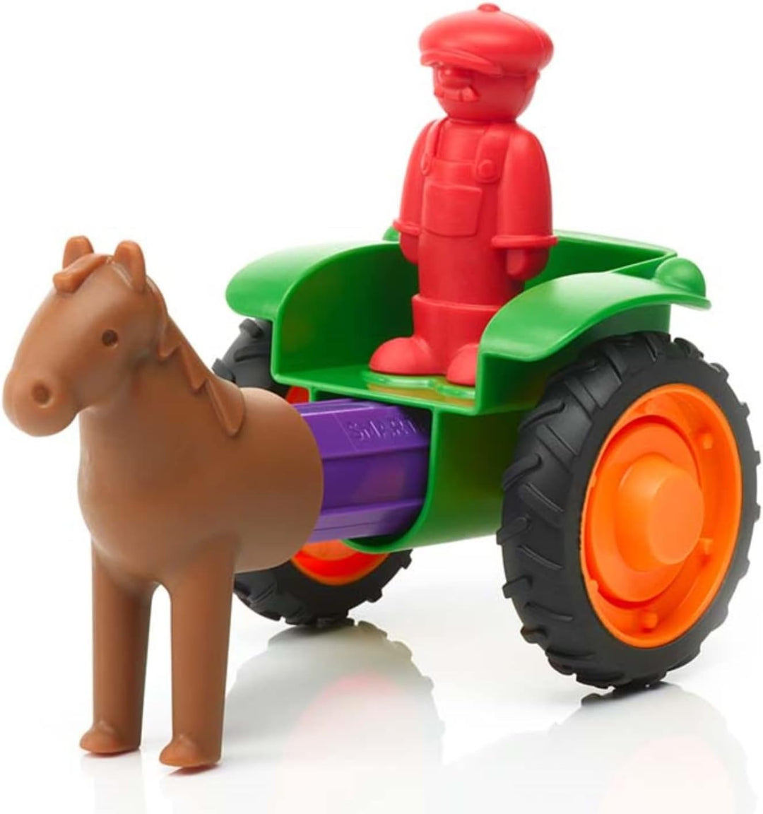 SMARTMAX - My First Tractor Set, Construction Toy, 22 Pieces, 1 1/2-5 Years