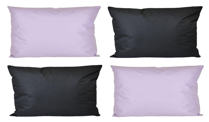 JACK 4X Outdoor Lounge Kissen 30x50cm viele Farben Dekokissen inkl. Füllung Wasserfest Sitzkissen Ga