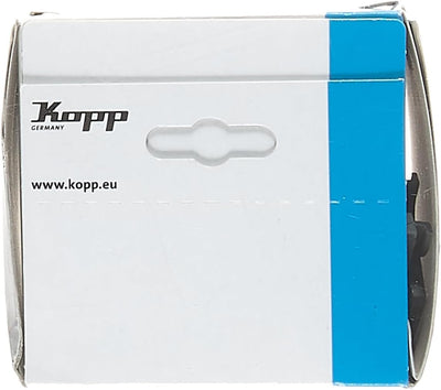 KOPP Aufputz-Programm Standard, schwarz, LED-Dimmer (Phasenanschnittsdimmer), 3-35 W, 820205009 Schw