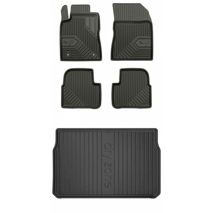 Satz Fussmatten und Gummimatte für Citroen C3 III ab 2016