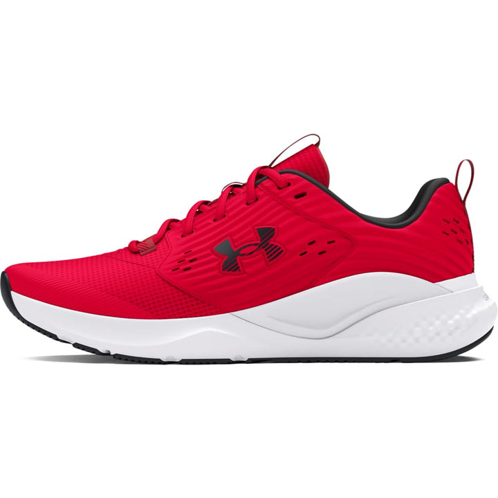Under Armour Men's Ua Charged Commit Tr 4 Cross Trainer 44.5 EU 601 Rot Weiss Schwarz, 44.5 EU 601 R