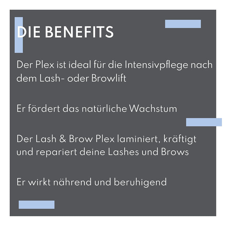 Augenmanufaktur Lash & Brow Plex – Wimpernserum Keratinschutz von Wimpern, Augenbrauen und Wimpern E