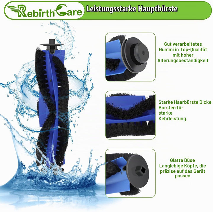 Rebirthcare Zubehör für Eufy RoboVac 11S 30 30C 35C 15C 15T 12 Saugroboter zubehör Set Staubsaugerfi