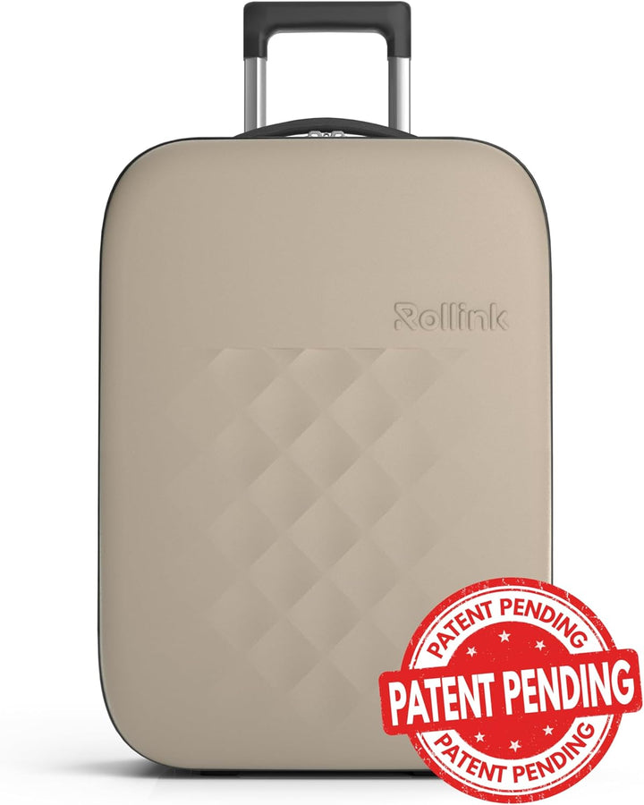 Rollink Vega II Reisekoffer, Trolley - Das Original mit innovativer Falttechnologie (Patent Pending)