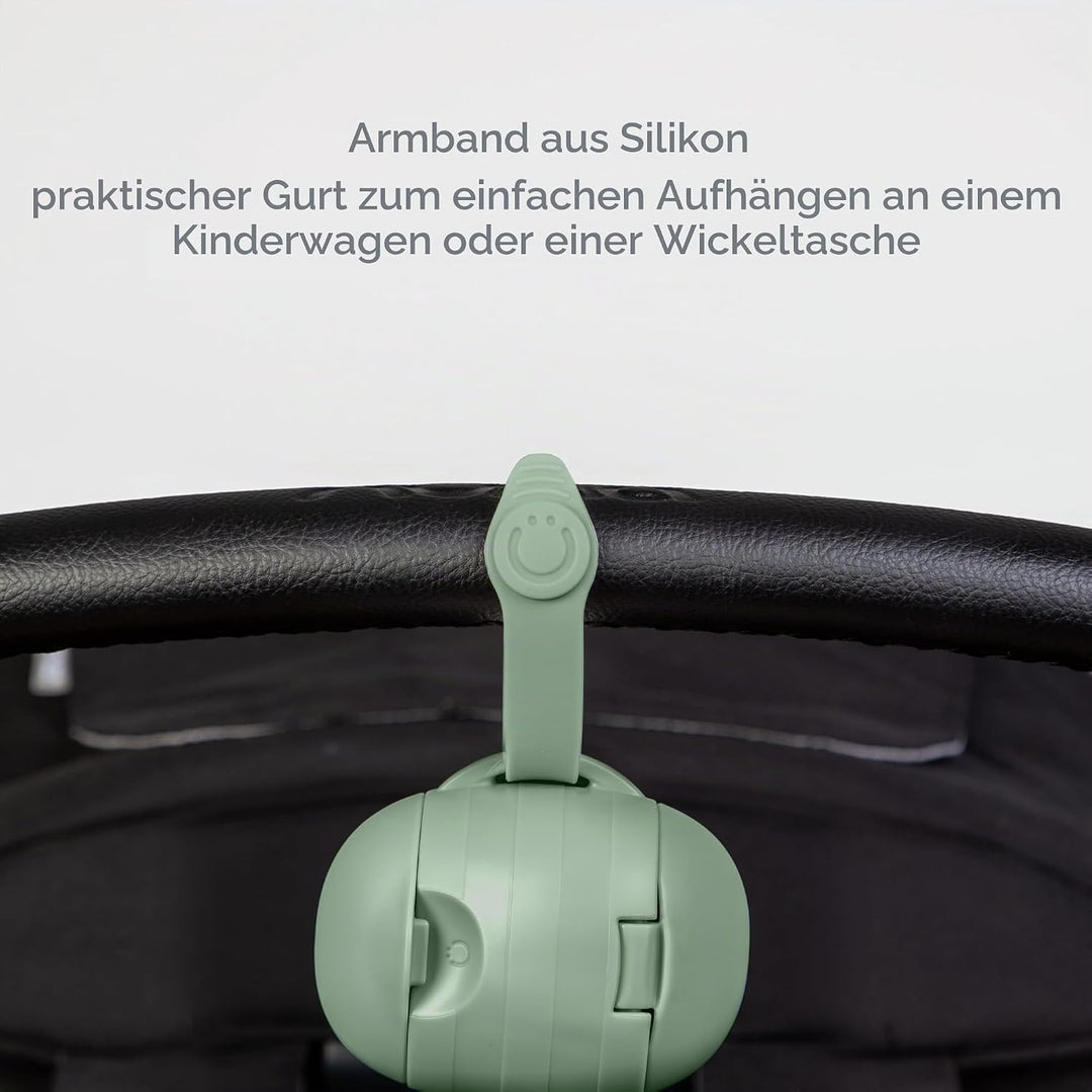 Ubbi On-the-Go Dual Pacifier Holder, Keep&