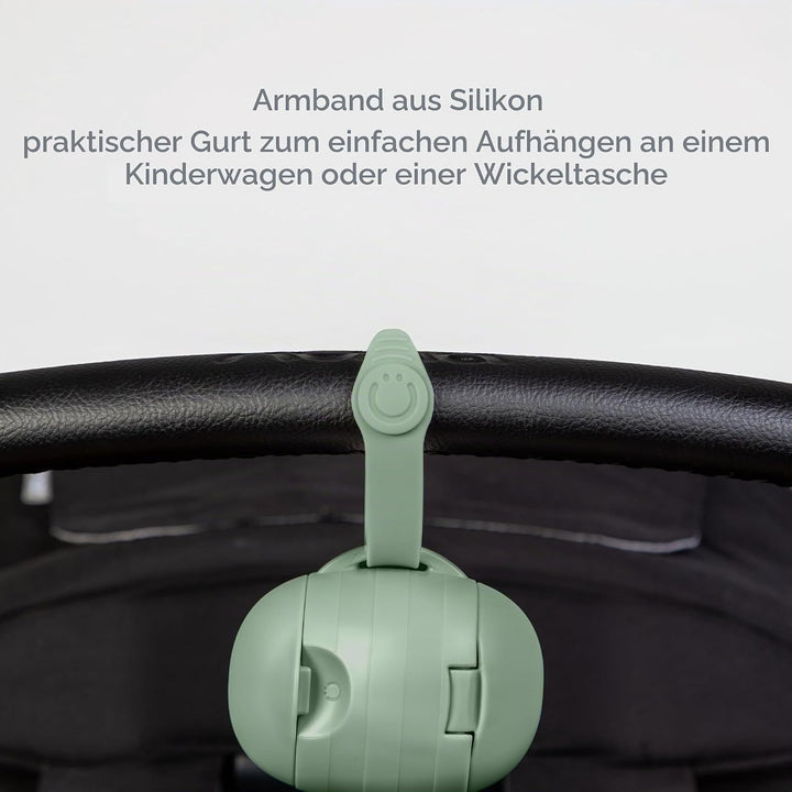 Ubbi On-the-Go Dual Pacifier Holder, Keep&