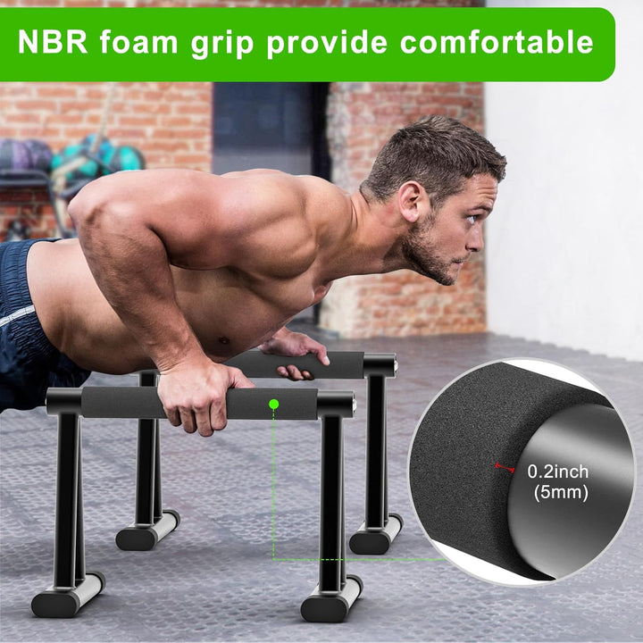 Dolibest Liegestützgriff, Calisthenics Parallettes Push up Griffe Fitness Handstand Boden rutschfest