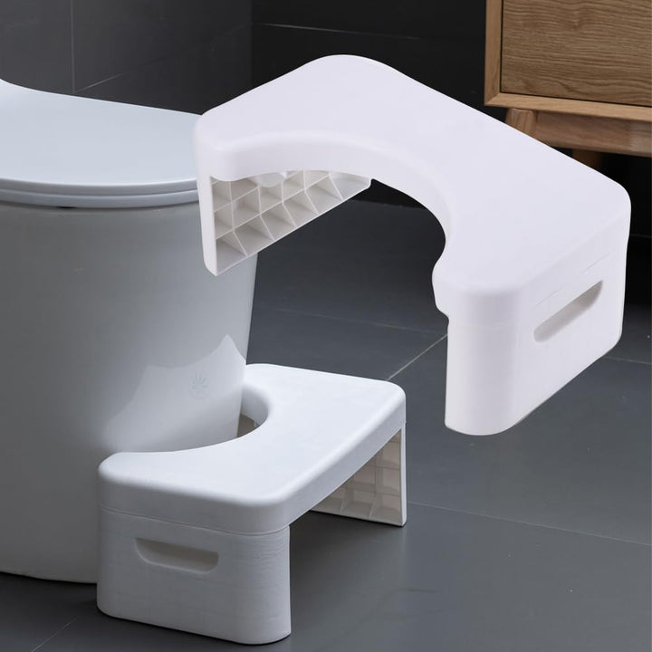7 -Zoll -Toilettenhocker für Erwachsene und Kinder, abnehmbar und stapelbar, Badezimmer -Töpfchenstu