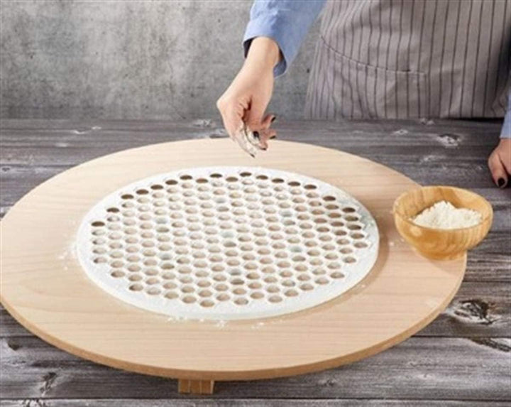 XL Pratic Ravioli-Form - Manti Form Manti Kalibi - Ravioli-Ausstecher - Teigschneidegerät 199 Löcher