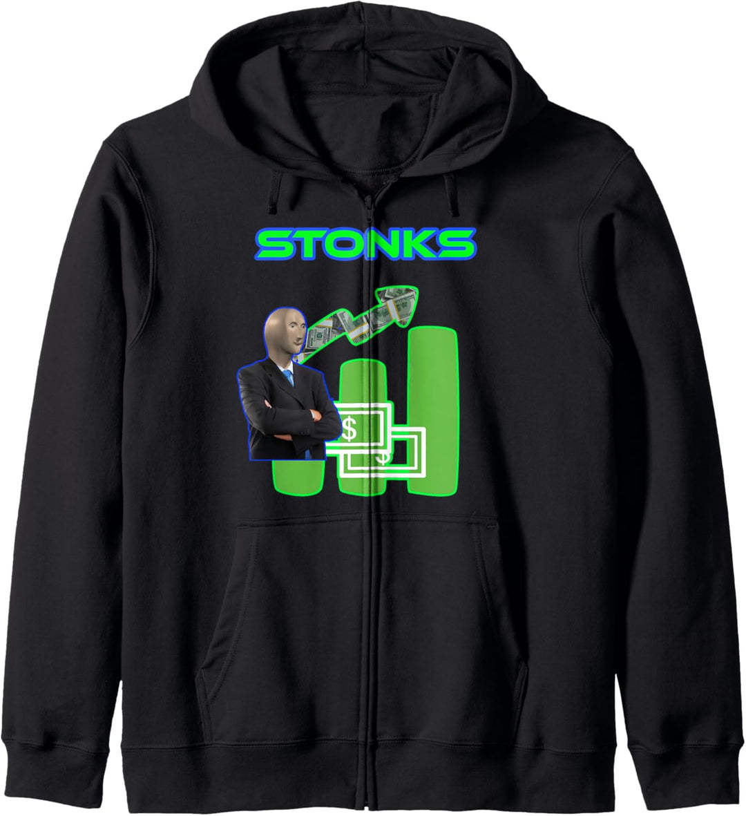 STONKS Kapuzenjacke