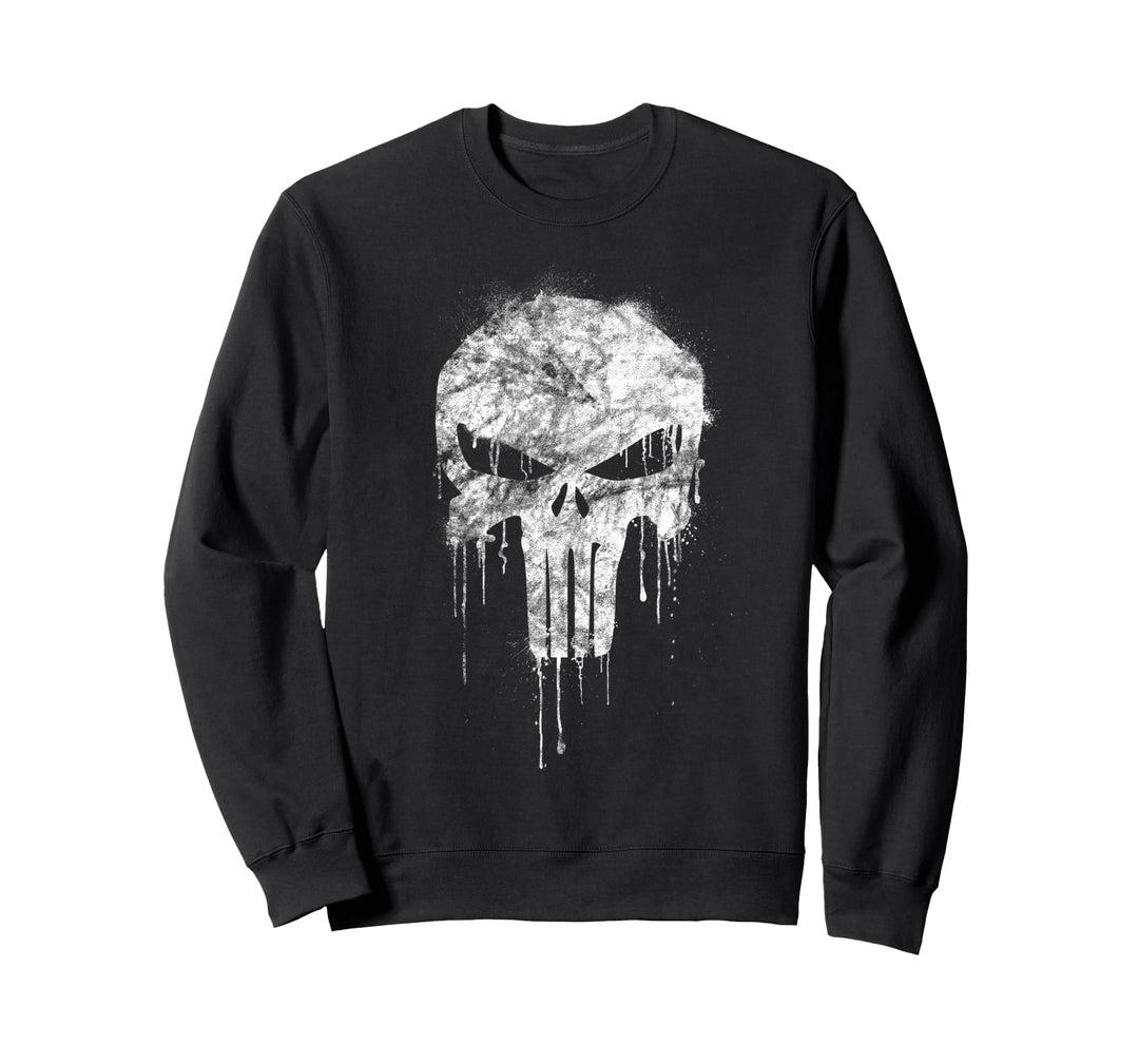 Marvel The Punisher White Sweatshirt