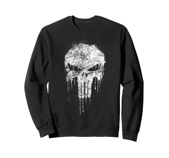 Marvel The Punisher White Sweatshirt