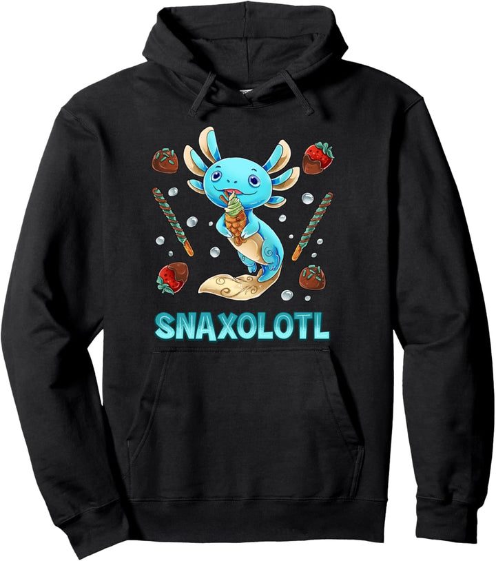 Snaxolotl Axolotl Pullover Hoodie