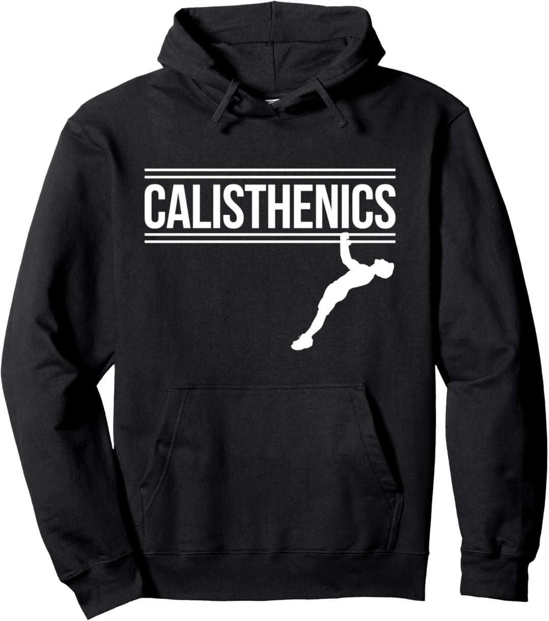 Calisthenics Übungen Body Weight Trainings Pullover Hoodie