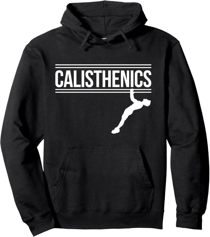 Calisthenics Übungen Body Weight Trainings Pullover Hoodie