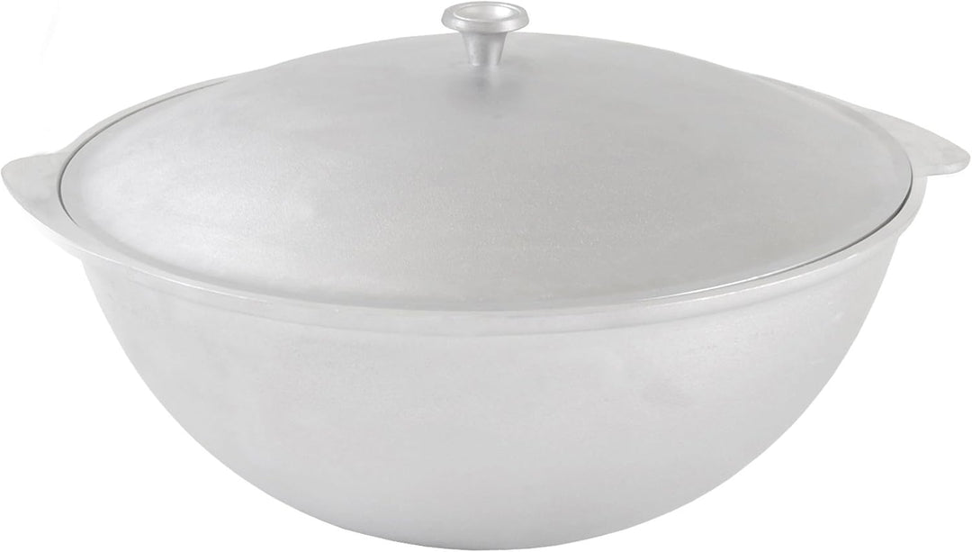 Kazan Asien Topf Tatarskij mit Deckel Kasan WOK 7 L Aluguss