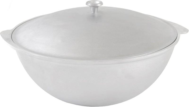 Kazan Asien Topf Tatarskij mit Deckel Kasan WOK 4,5 L Aluguss