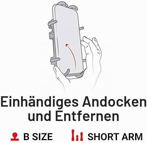 Ram Mounts UNPKD RAM Quick-Grip XL Phone Holder for Larger Devices, W126108862 (Holder for Larger De