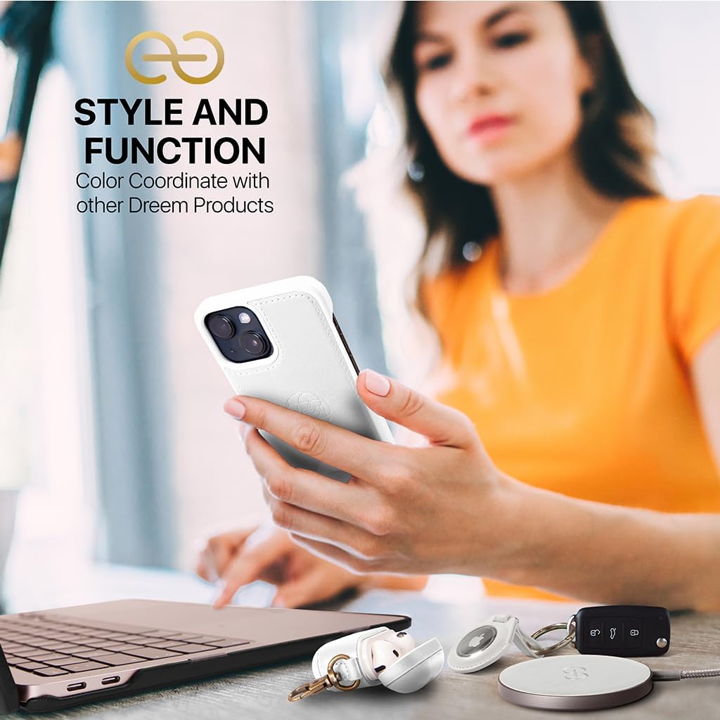 Dreem Fibonacci iPhone 14 Plus Brieftaschen-Etui / 2-in-1 stossfestes Etui und abnehmbares Folio aus