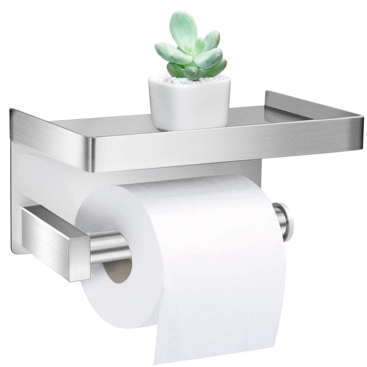 Lelan Toilettenpapierhalter, Material des Edelstahls SUS304 Toilettenpapierhalter für Badezimmer, Kü