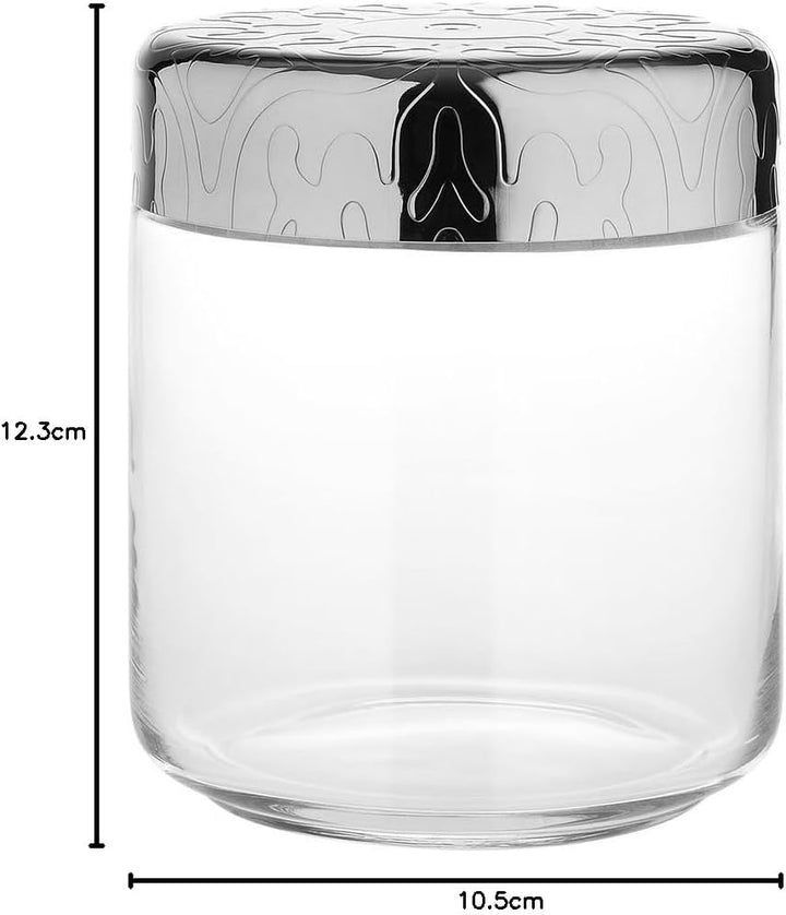 Alessi MW21/75 Dressed Küchendose aus Glas 75 cl, 75 cl