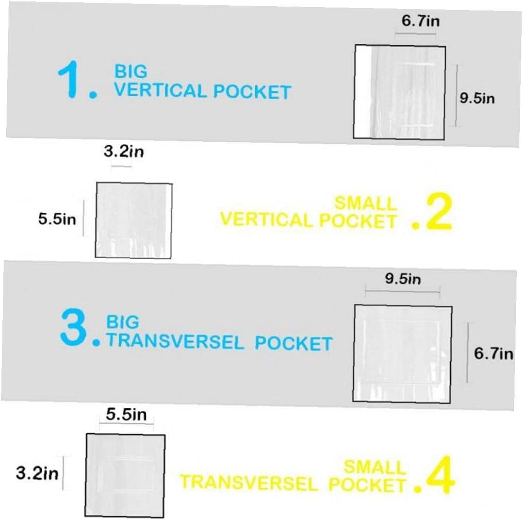 TOSSPER 1pc Wasserdichten Duschvorhang Liner, Eva Transparent Bade Sheer Für Tablet-Telefon-Halter Z