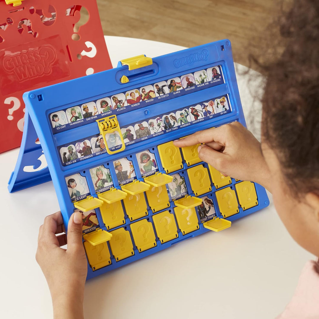 Hasbro Gaming Wer ist es? Ratespiel, Brettspiel für Kinder ab 6 Jahren, für 2 Spieler – spannendes S