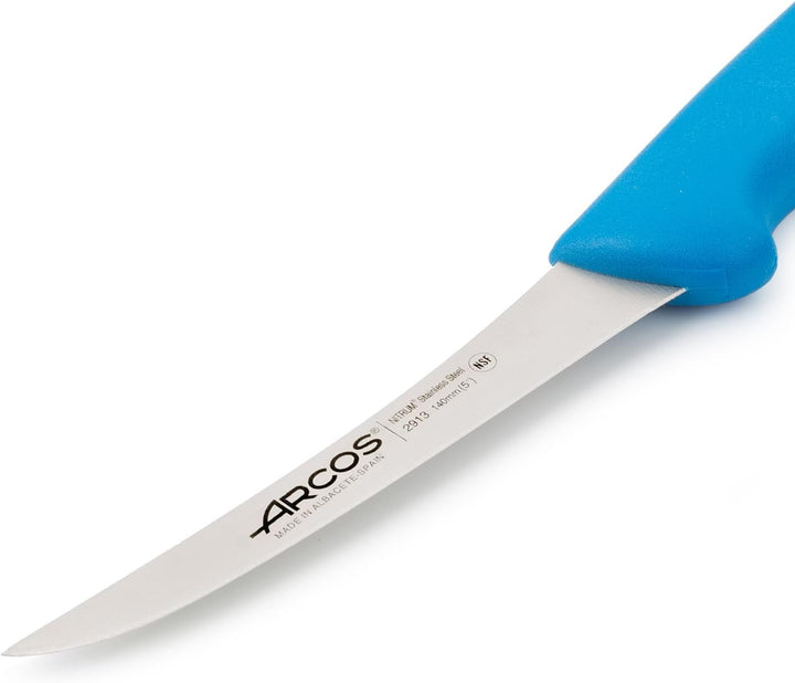 Arcos Ausbeinmesser mit Nitrum Edelstahlklinge 140 mm - Professionelles Messer zum Entbeinen von Fle