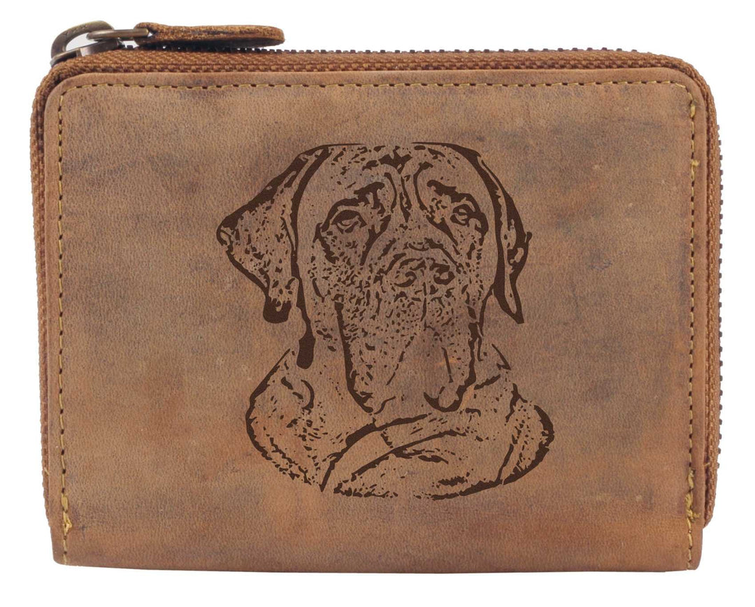 Greenburry Damengeldbörse mit Hunde-Motiv Deutsche Dogge, Deutsche Dogge