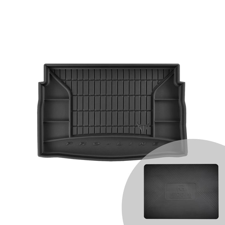 FROGUM ProLine 3D Gummimatte Exklusive Auto Kofferraummatte Kofferraumwanne für Volkswagen Golf Spor