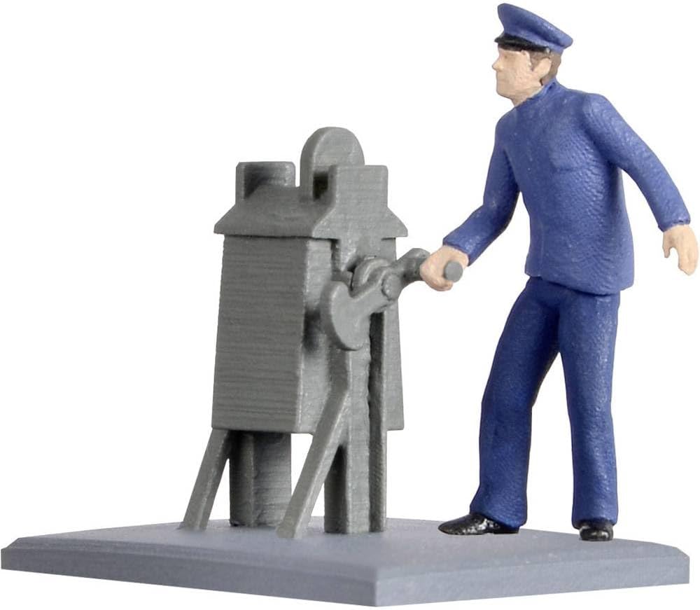 Viessmann 1550 H0 Bewegte Figuren Schrankenwaerter