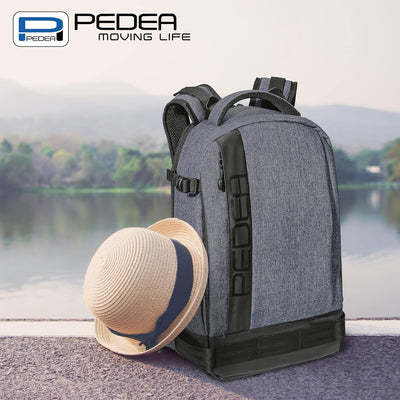 Pedea DSLR-Kamerarucksack Fashion Fotorucksack für Spiegelreflexkameras mit wasserdichtem Regenschut