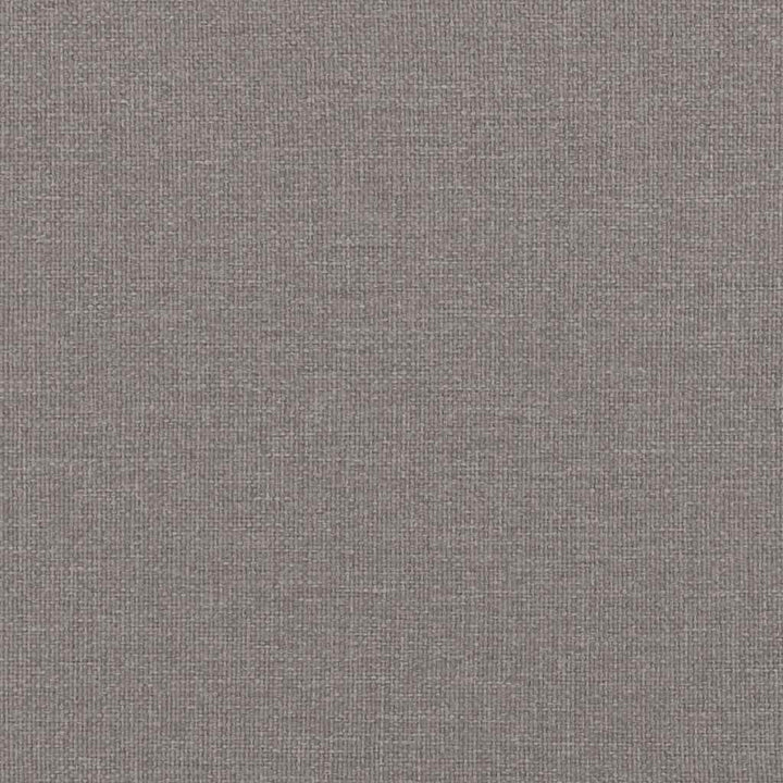 vidaXL Rückenkissen Taupe 45 x 20 x 35 cm Stoff, Kissen für Wohnzimmer, moderner Bezug, abnehmbare B