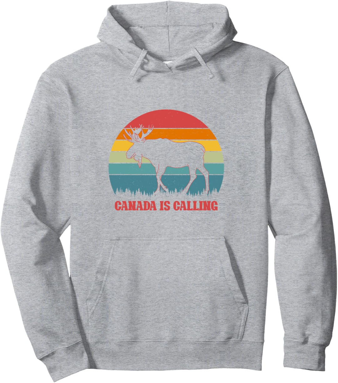 Canada Is Calling Auslandsjahr Kanada Spruch Geschenkidee Au Pullover Hoodie
