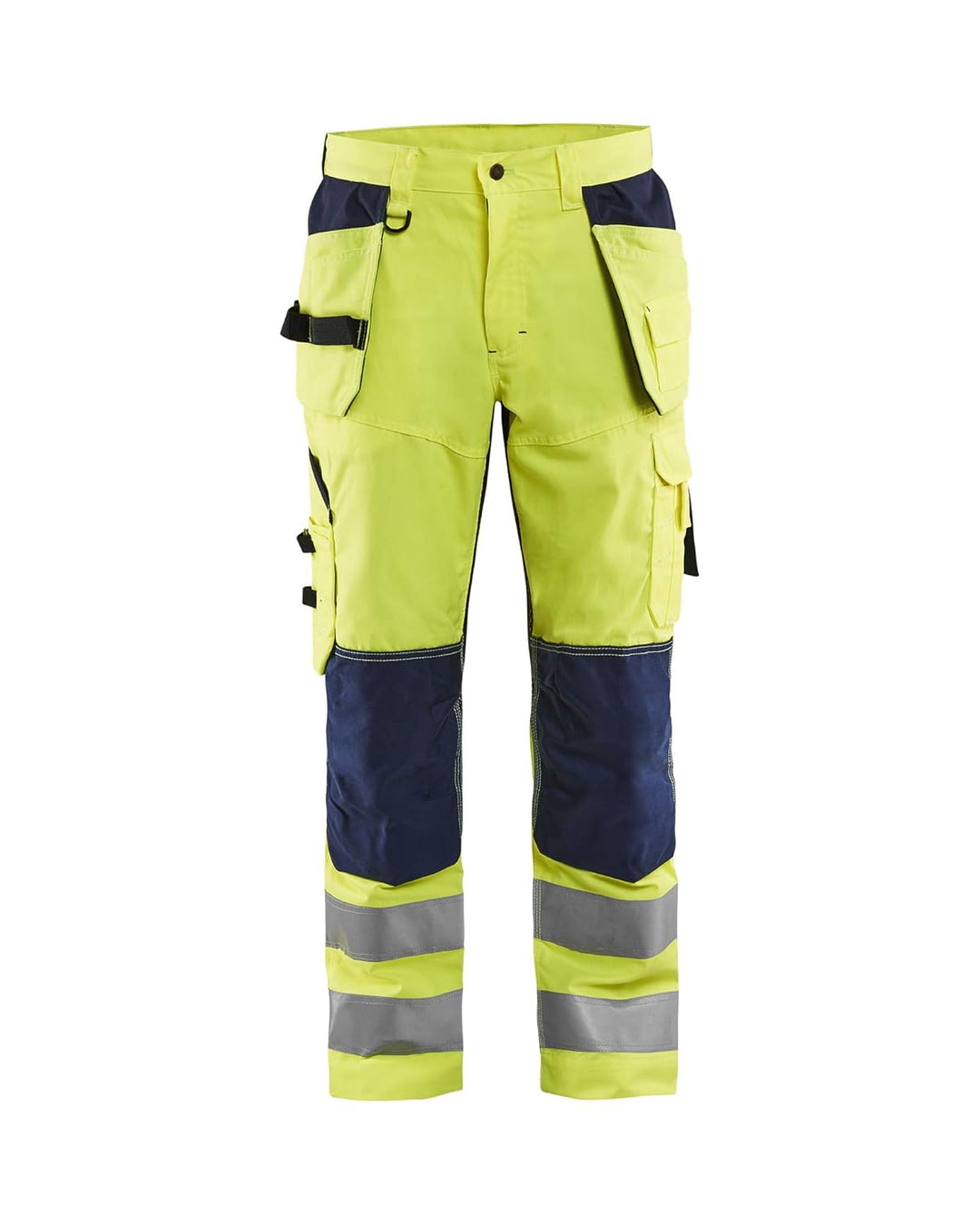 Blaklader 15651811 Belüftete Hochsichthose, Gelb/Marine, grootte C64 C64 Yellow / Navy Blue, C64 Yel