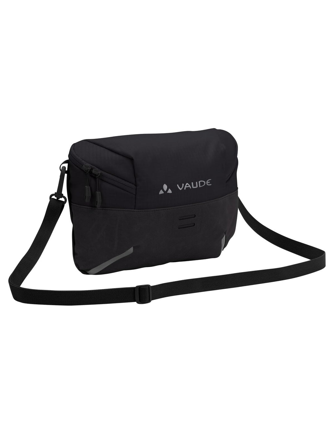VAUDE Fahrrad 2in1 Lenkertasche &amp; Umhängetasche CityBox Bike II, 4 Liter Volumen, Black, Einheitsgrö
