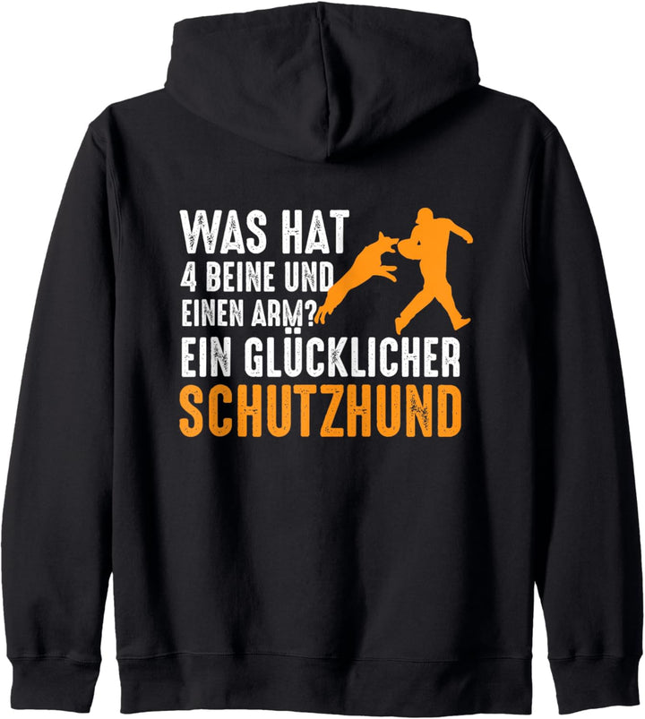 Schutzhund Schäferhund Lustiger Spruch Hund IGP Hundesport Kapuzenjacke