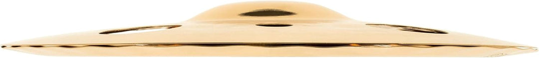 Meinl Cymbals Classics Custom Brilliant Trash Stack 12 Zoll (Video) Schlagzeug Becken mit Löchern –