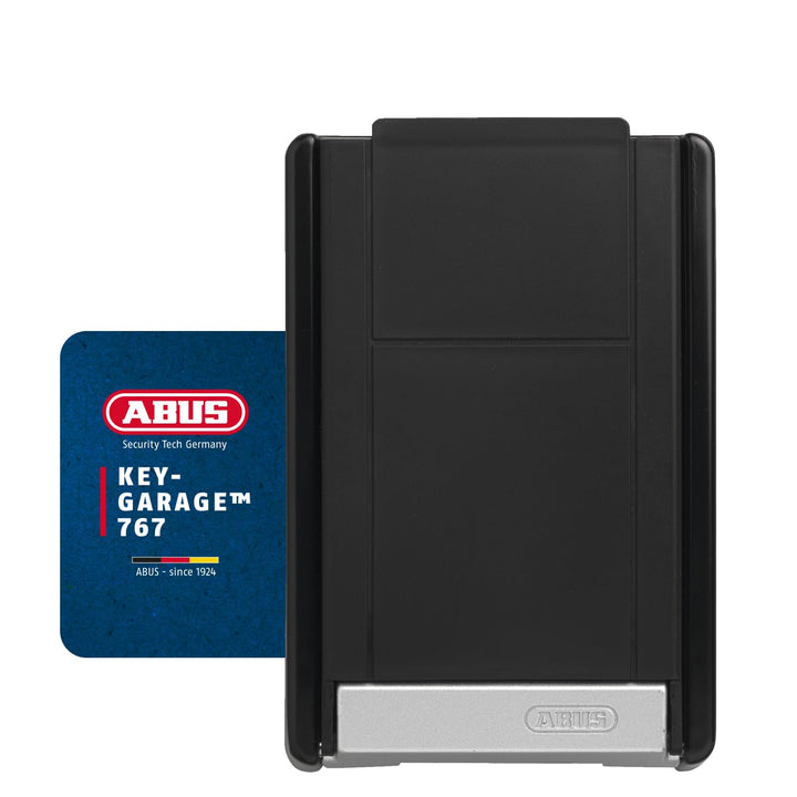 ABUS KeyGarage 767 - Schlüsselbox mit Bügel zur Wandmontage - mit Tastencode - für Schlüssel oder kl