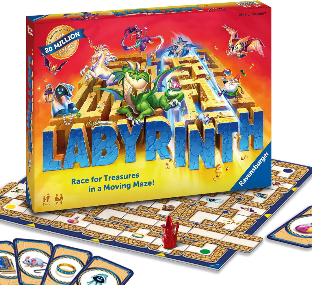 Ravensburger Labyrinth - Moving Maze Family Board Game for Kids and Adults Age 7 and Up Labyrinth Ei