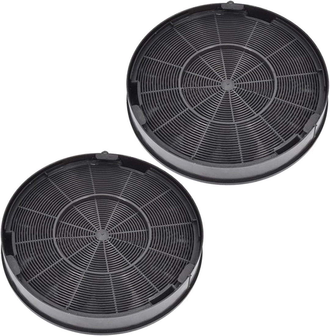 Spares2go geruchshemmende Kohlefilter für Rangemaster Dunstabzugshaube, 200 x 28 mm, 2 Stück